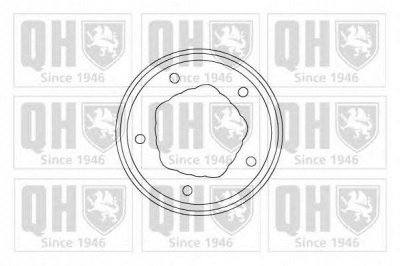 QUINTON HAZELL bdr205 -  Тормозной барабан
